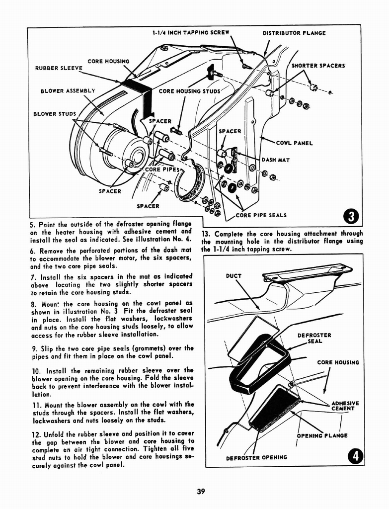 1955 Chevrolet Accessories Manual Page 45